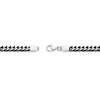 Thumbnail Image 3 of Men's 5.0mm Antique-Finish Foxtail Chain Bracelet in Solid Stainless Steel  - 9.0"