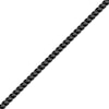 Thumbnail Image 2 of Men's 4.0mm Satin-Finish Foxtail Chain Bracelet in Solid Stainless Steel  with Black IP - 9.0"