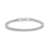 Thumbnail Image 0 of Men's 4.0mm Foxtail Chain Bracelet in Solid Stainless Steel  - 9.0"