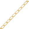 Thumbnail Image 0 of 6.4mm Open Oval-Shaped Curb Chain Bracelet in Hollow 14K Gold - 7.5"