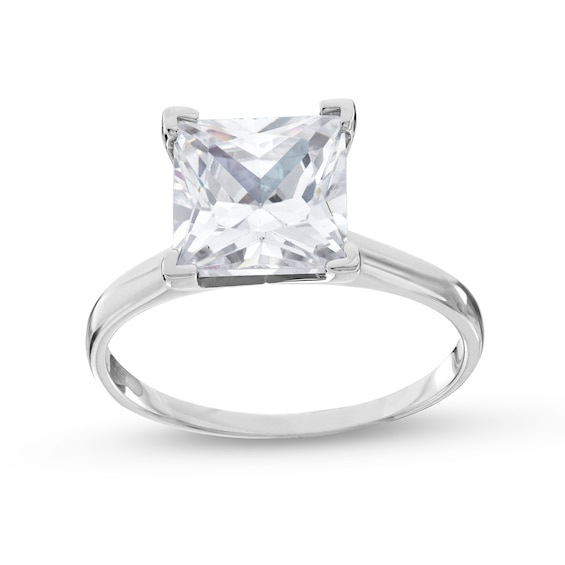 2 CT. Princess-Cut Diamond Solitaire Engagement Ring in Platinum (I/I2)