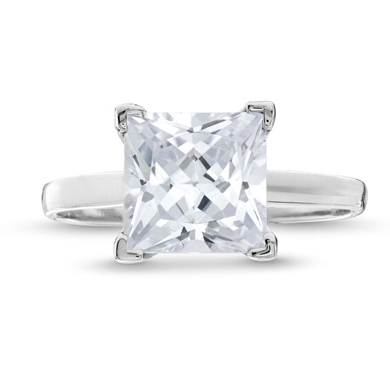 2 CT. Princess-Cut Diamond Solitaire Engagement Ring in Platinum (I/I2)