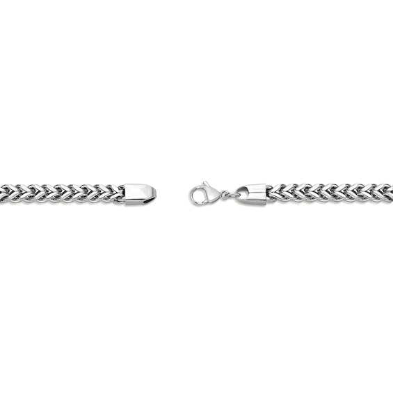 Men's 6.0mm Foxtail Chain Necklace in Solid Stainless Steel - 30"