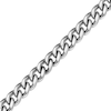 Thumbnail Image 2 of Men's 11.0mm Curb Chain Necklace in Solid Stainless Steel  - 24"