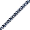 Thumbnail Image 2 of Men's 8.0mm Curb Chain Necklace in Solid Stainless Steel  and Gunmetal Grey IP - 22"