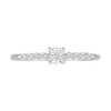 Thumbnail Image 3 of 1/10 CT. T.W. Diamond Nine Stone Promise Ring in Sterling Silver
