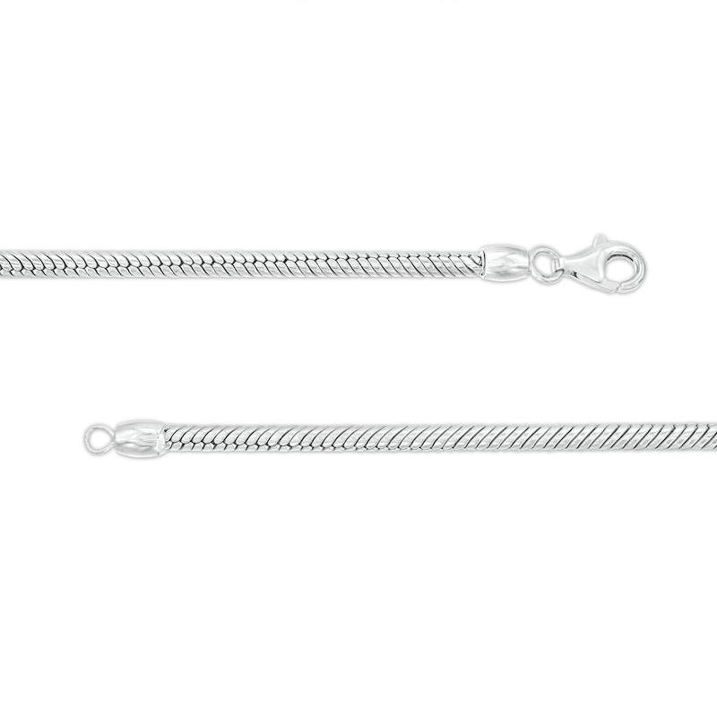 Main Image 3 of Vera Wang Men 1/10 CT. T.W. Black Diamond Skull Trio Bracelet in Sterling Silver - 8.5"