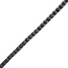 Thumbnail Image 1 of Vera Wang Men 2 CT. T.W. Black Diamond Line Bracelet in Sterling Silver - 8.5"