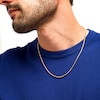 Thumbnail Image 2 of Men's 2.4mm Diamond-Cut Snake Chain Necklace in Solid 10K Gold - 20"