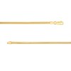Thumbnail Image 3 of Men's 2.4mm Diamond-Cut Snake Chain Necklace in Solid 10K Gold - 20"