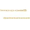 Thumbnail Image 3 of 3.55mm Paper Clip Cheval Chain Bracelet in Solid 10K Gold - 7.5"