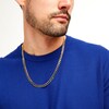 Thumbnail Image 2 of Men's 5.2mm Curb Chain Necklace in Solid 10K Gold - 22"