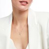 Thumbnail Image 2 of 1/4 CT. T.W. Certified Lab-Grown Diamond Cross Pendant in 14K White Gold (F/SI2)