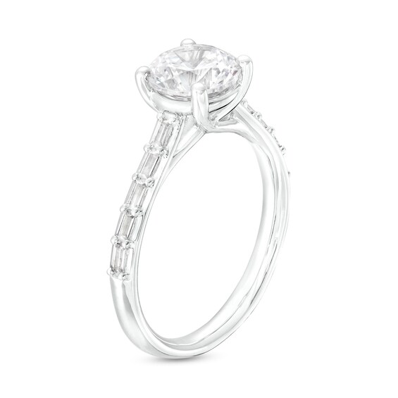 1-3/4 CT. T.w. Certified Lab-Grown Diamond Engagement Ring in 14K White Gold (F/Vs2)