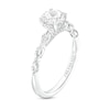 Thumbnail Image 3 of Celebration Infinite™ 1-3/4 CT. T.W. Certified Diamond Scallop Shank Engagement Ring in 14K White Gold (I/SI2)