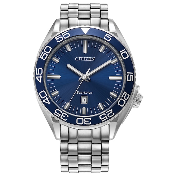 Menâs Citizen Eco-Drive® Sport Luxury Watch with Blue Dial (Model: Aw1770-53L)