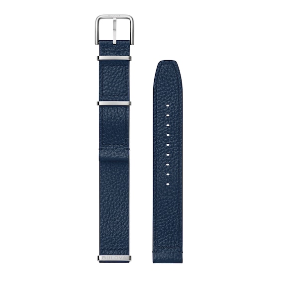 Men's Bulova Lunar Pilot Watch with Blue and White Dial (Model: 98K112)