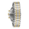 Thumbnail Image 3 of Men's Bulova Classic Diamond Accent Two-Tone IP Chronograph Watch with Black Dial (Model: 98D178)