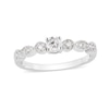 Thumbnail Image 1 of 1/3 CT. T.W. Diamond Art Deco-Inspired Vintage-Style Ring in 10K White Gold - Size 7