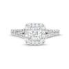 Thumbnail Image 3 of 1-3/4 CT. T.W. Princess-Cut Diamond Frame Split Shank Engagement Ring in 14K White Gold (I/I2)