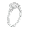 Thumbnail Image 3 of Celebration Infinite™ 1-3/4 CT. T.W. Certified Diamond Cushion-Shaped Frame Engagement Ring in 14K White Gold (I/SI2)