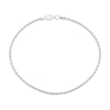 Thumbnail Image 0 of 2.0mm Rope Chain Anklet in Solid Sterling Silver  - 9.0"