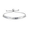 Thumbnail Image 1 of Friends Forever Bar Bolo Bracelet in Sterling Silver - 11"