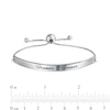Thumbnail Image 2 of Friends Forever Bar Bolo Bracelet in Sterling Silver - 11"