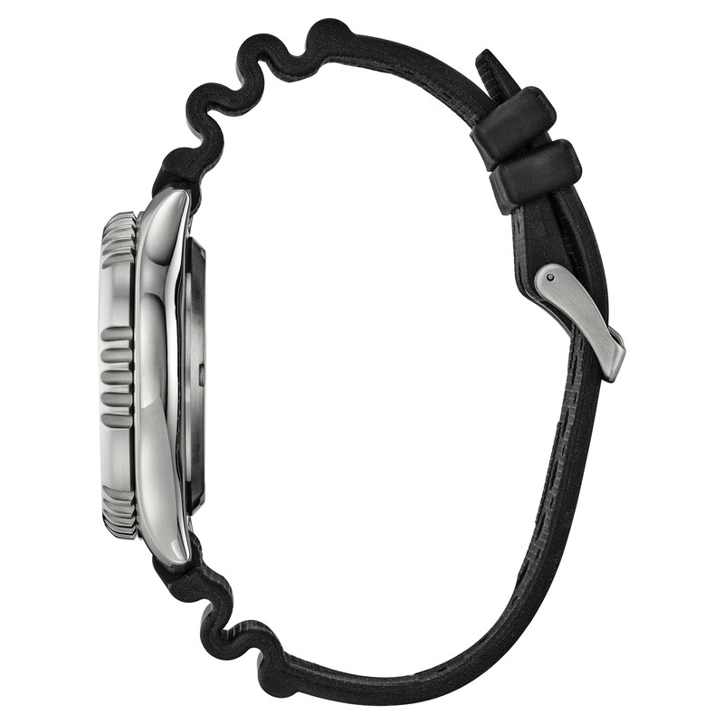 Men's Citizen Promaster Dive Automatic Black Strap Watch with Black