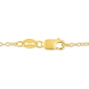 Thumbnail Image 4 of 1/4 CT. T.W. Oval Multi-Diamond Frame Drop Pendant in 10K Gold