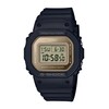 Thumbnail Image 1 of Ladies' Casio G-Shock Slim Black Strap Digital Watch with Octagonal Gold-Tone Dial (Model: GMDS5600-1)