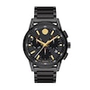 Thumbnail Image 0 of Men's Movado Museum Sport Black PVD Chronograph Watch with Black Dial (Model: 0607802)