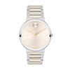 Thumbnail Image 1 of Men's Movado Bold Horizon Two-Tone IP Watch with Beige Dial (Model: 3601075)