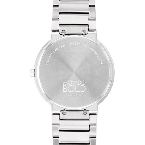 Men's Movado Bold Horizon Two-Tone IP Watch with Beige Dial (Model: 3601075)