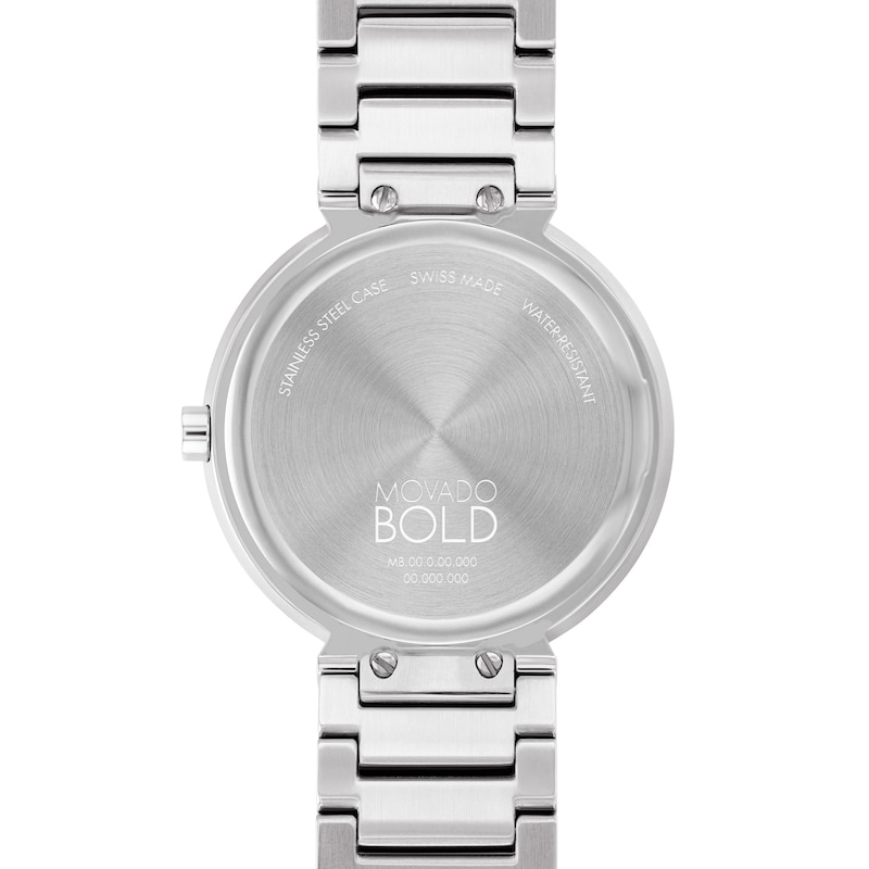 Main Image 3 of Ladies' Movado Bold Horizon Two-Tone IP Watch with Beige Dial (Model: 3601091)