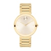 Thumbnail Image 0 of Ladies' Movado Bold Horizon Gold-Tone IP Watch with Beige Dial (Model: 3601088)