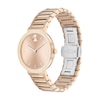 Thumbnail Image 2 of Ladies' Movado Bold Horizon Rose-Tone IP Watch with Rose-Tone Dial (Model: 3601089)