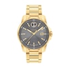 Thumbnail Image 1 of Men's Movado Bold Verso Gold-Tone IP Automatic Watch with Grey Dial (Model: 3601053)