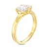 Thumbnail Image 3 of 1 CT. T.W. Pear-Shaped and Emerald-Cut Diamond Toi et Moi Engagement Ring in 14K Gold