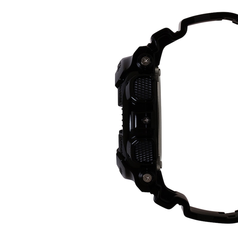 Main Image 3 of Men's Casio G-Shock Classic Black Resin Strap Watch with Rainbow Dial (Model: GA100RGB-1A)