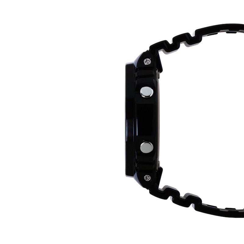 Main Image 3 of Men's Casio G-Shock Classic Black Resin Strap Watch with Black Dial (Model: GA2100RGB-1A)