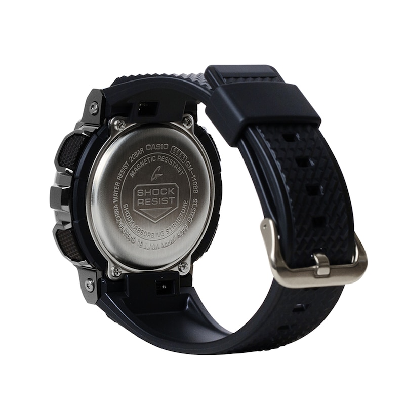 Main Image 2 of Men's Casio G-Shock Classic Black Resin Strap Watch with Black Dial (Model: GM110BB-1A)