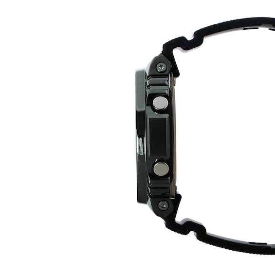 Men's Casio G-Shock Classic Black Resin Strap Watch with Black Dial (Model: Gm2100Bb-1A)