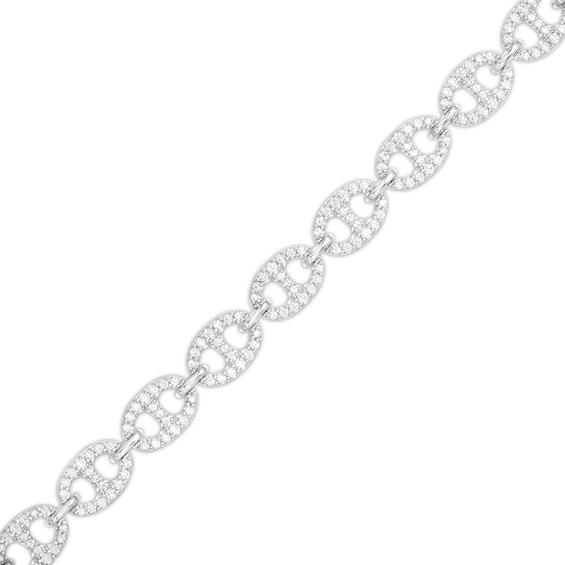 2 CT. T.w. Diamond Mariner Chain Bracelet in Sterling Silver