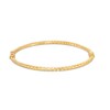 Thumbnail Image 1 of 3.0mm Diamond-Cut Bangle in Hollow 10K Gold – 7.25"