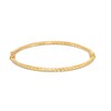 Thumbnail Image 0 of 3.0mm Diamond-Cut Bangle in Hollow 10K Gold – 7.25"