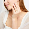 Thumbnail Image 2 of 1 CT. T.W. Pear-Shaped Diamond Sideways Toi et Moi Engagement Ring in 14K Gold