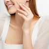 Thumbnail Image 2 of 1-1/2 CT. T.W. Pear-Shaped Diamond Toi et  Moi Engagement Ring in 14K White Gold