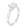 Thumbnail Image 3 of 1-1/2 CT. T.W. Pear-Shaped Diamond Toi et  Moi Engagement Ring in 14K White Gold