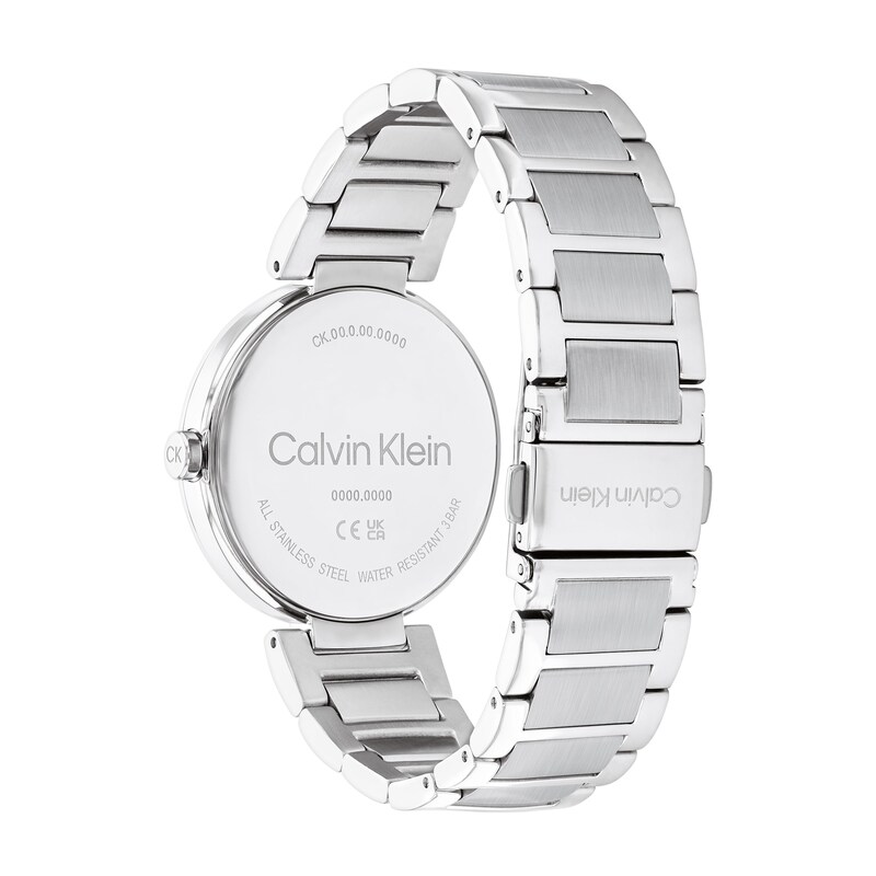 Main Image 3 of Ladies' Calvin Klein Watch with Blue Dial (Model: 25200250)